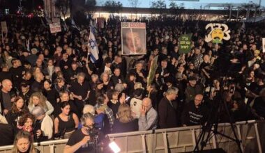 Thousands join Oct. 7 victims memorial in Tel Aviv as families accuse leaders of fail