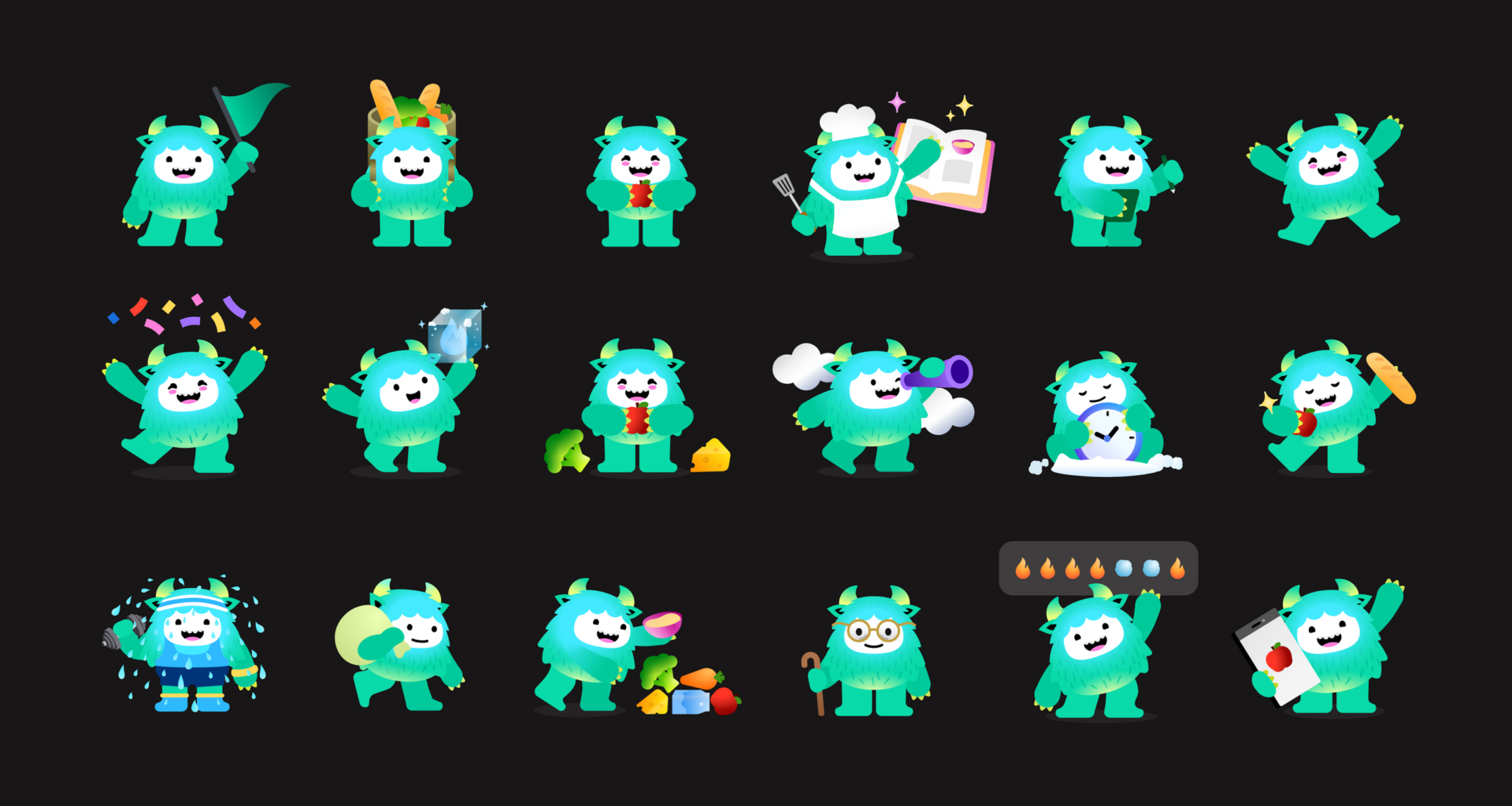 I would die for this brand's adorable Yeti mascot