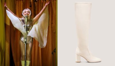 Sabrina Carpenter Takes Stuart Weitzman's Lucie Boots to Coachella