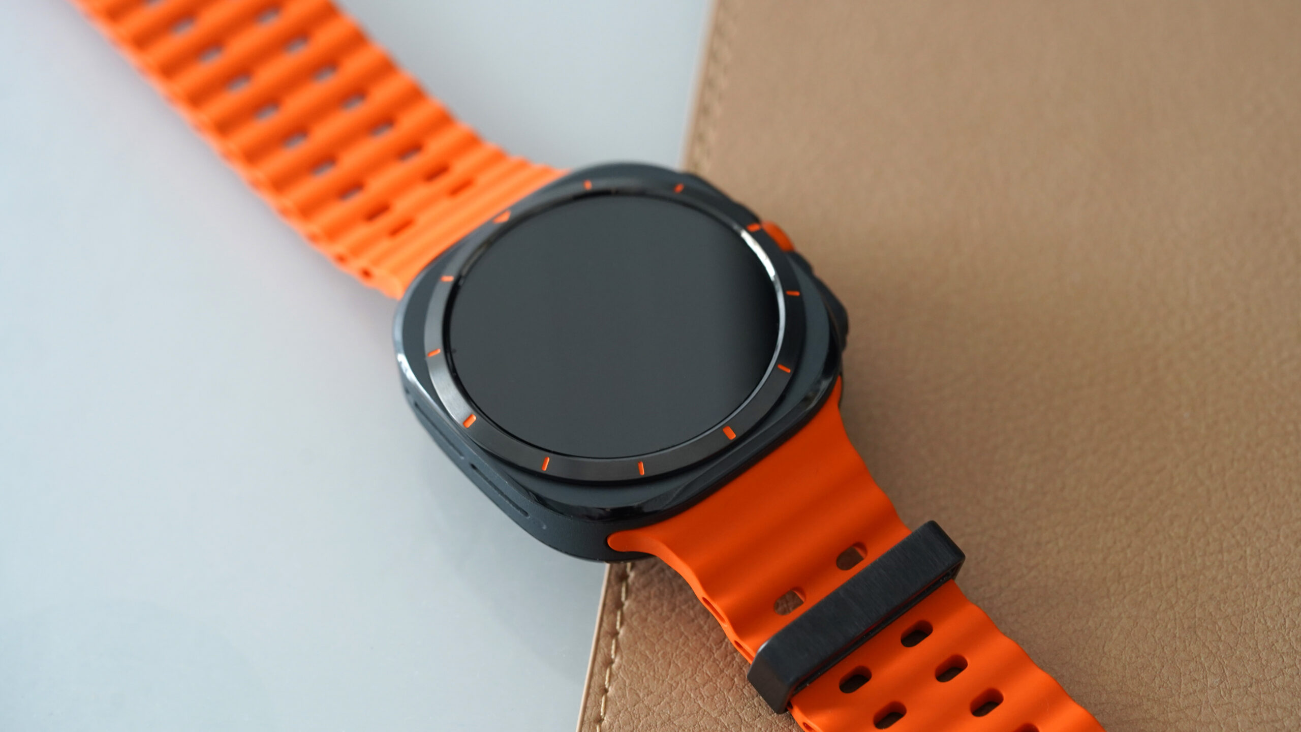 Samsung Galaxy Watch Ultra squircle build The Samsung Galaxy Watch Ultra debuted the brand's squircle build.