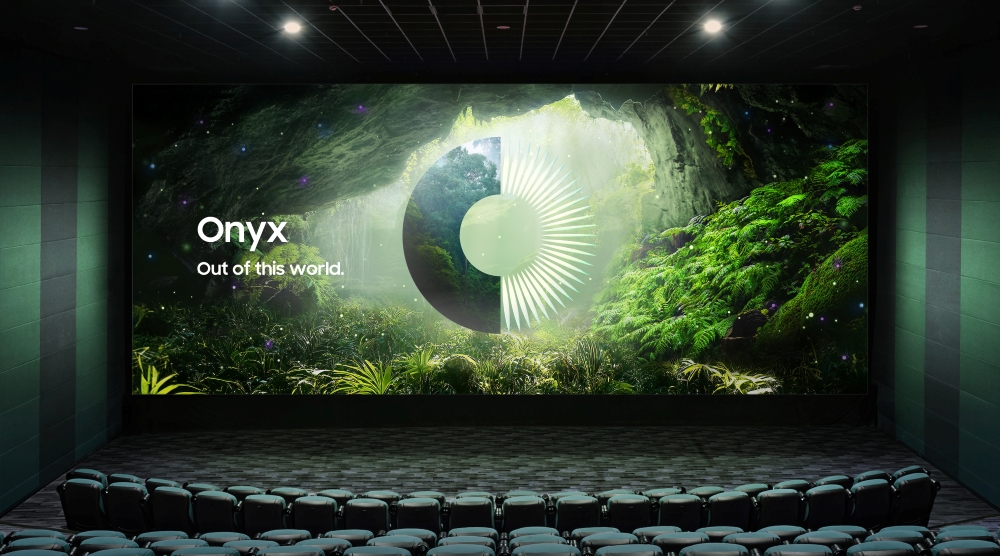 Samsung announced a new 14-meter standard size for its Onyx cinema LED lineup at CinemaCon 2026.