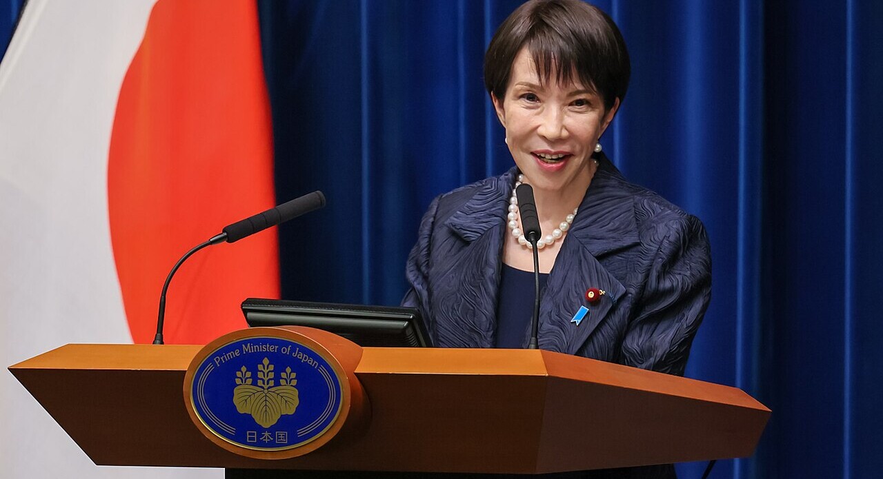 First Female Leader of Japan was a Drummer in ‘Deep Purple’ Cover Band–Watch her Welcome Their Tour