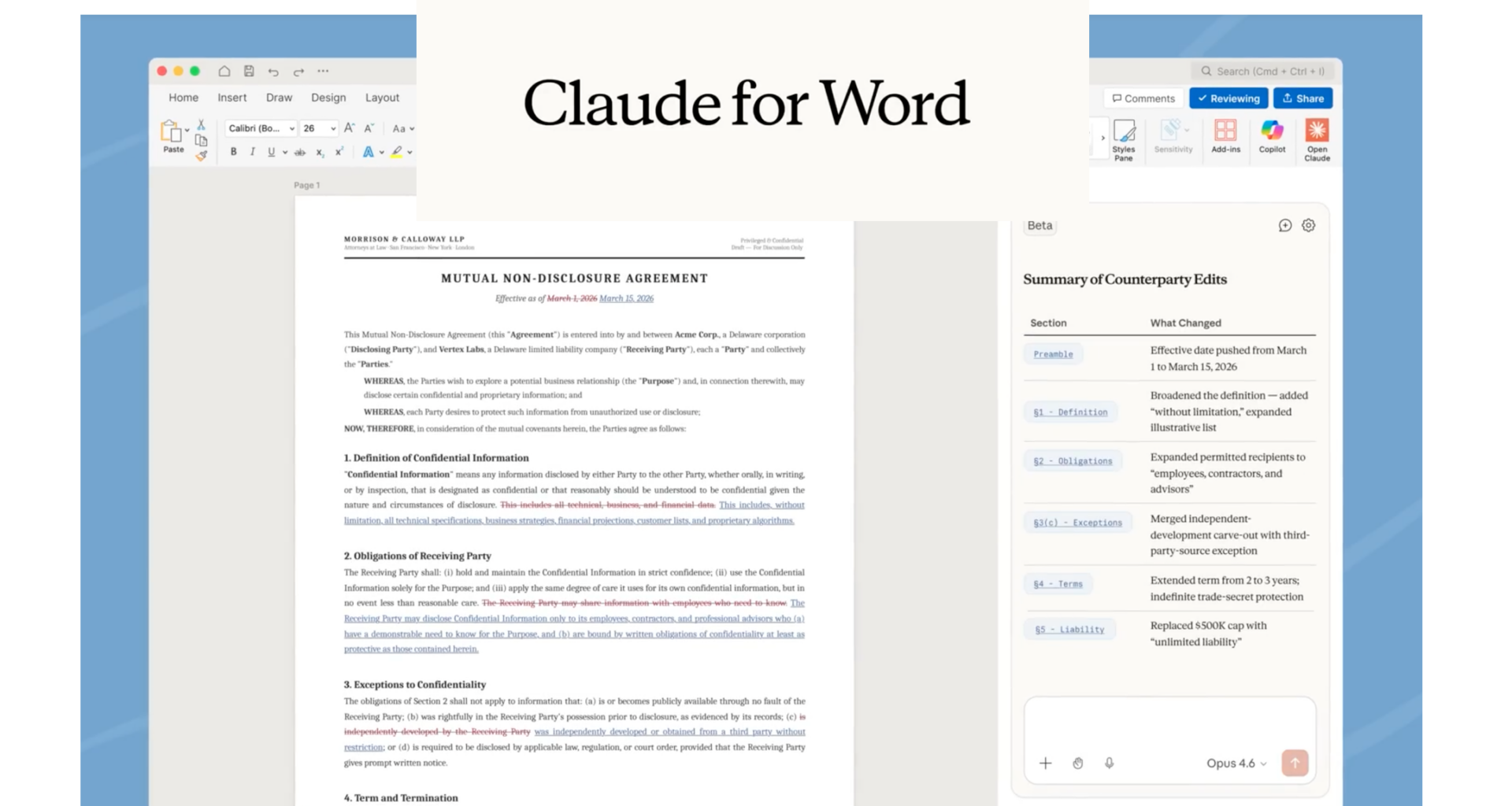 Anthropic Targets Lawyers With Claude For Word – Artificial Lawyer