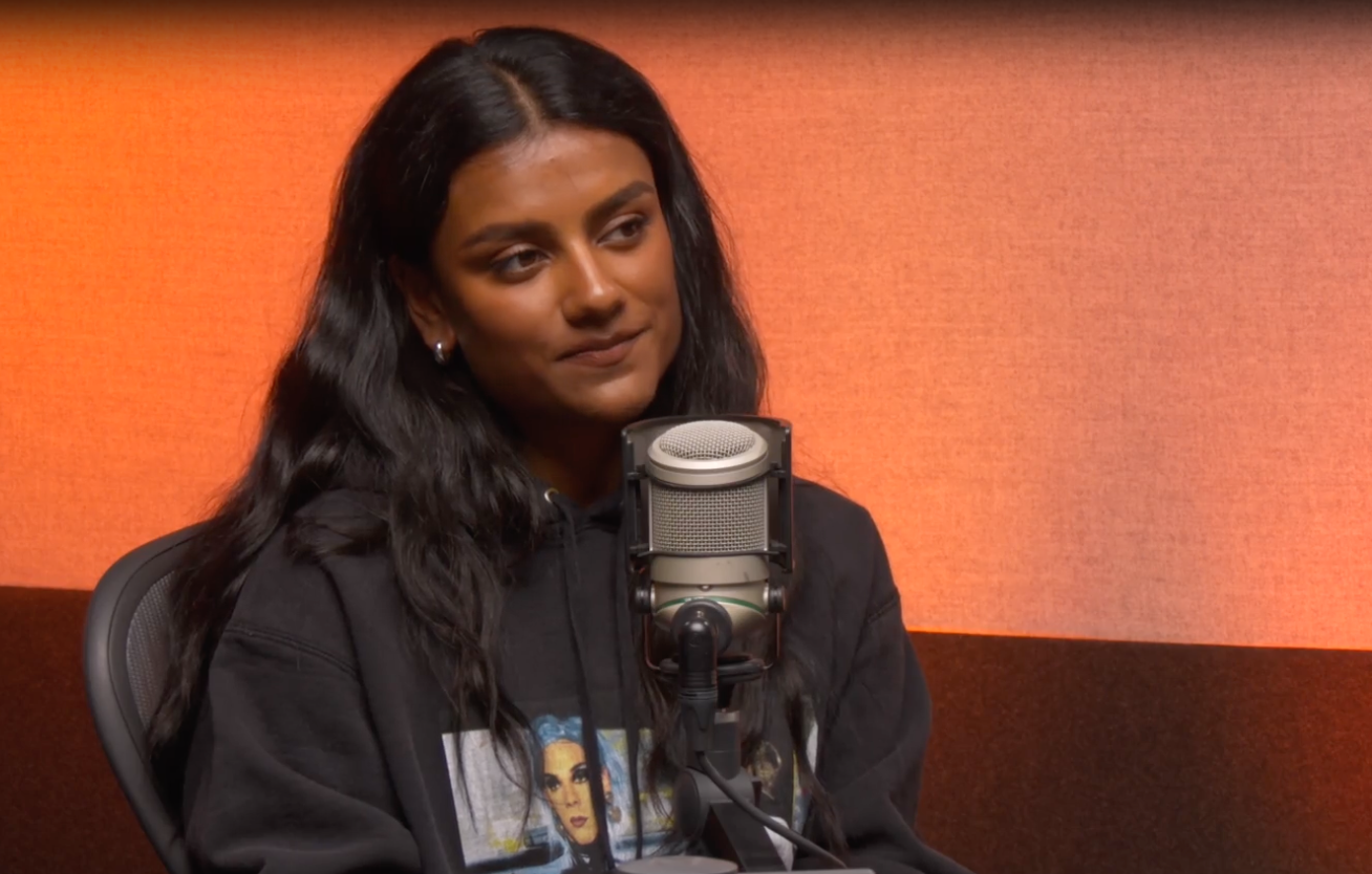 Simone Ashley on 'The Louis Theroux Podcast'