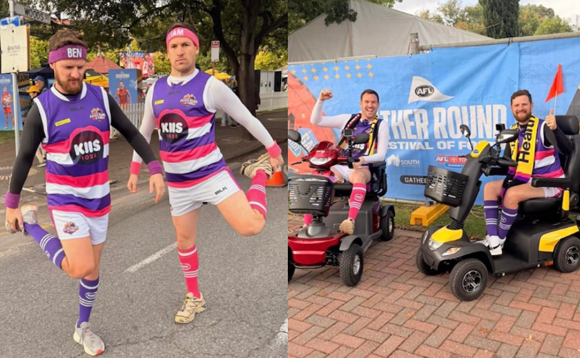 KIIS 1023’s Ben & Liam conquer their first major radio challenge with Gather Round-A-Thon