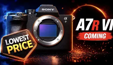 Sony Alpha 7 IV Drops on Amazon. Signal Ahead of the Alpha A7R VI?