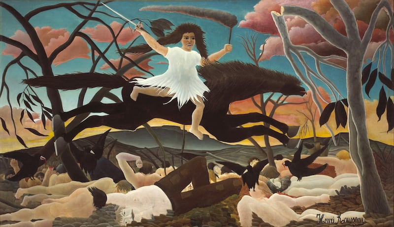 Henri Rousseau: War. Photograph: Patrice Schmidt/Musée d'Orsay