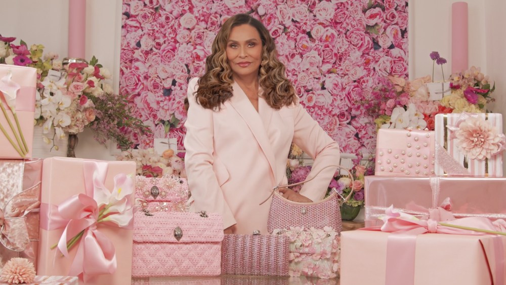 Tina Knowles for Kurt Geiger.