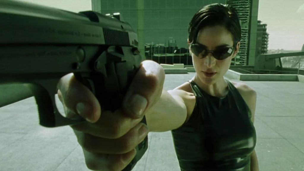 Trinity in The Matrix