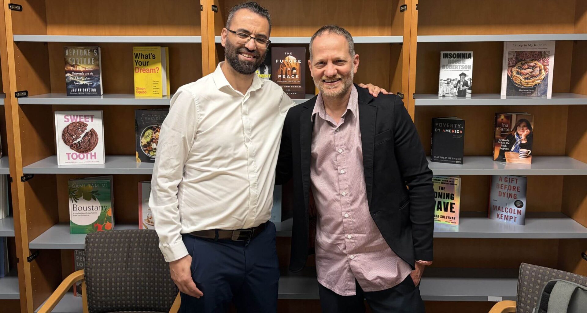 Bereaved Israeli and Palestinian peacemakers find brotherhood