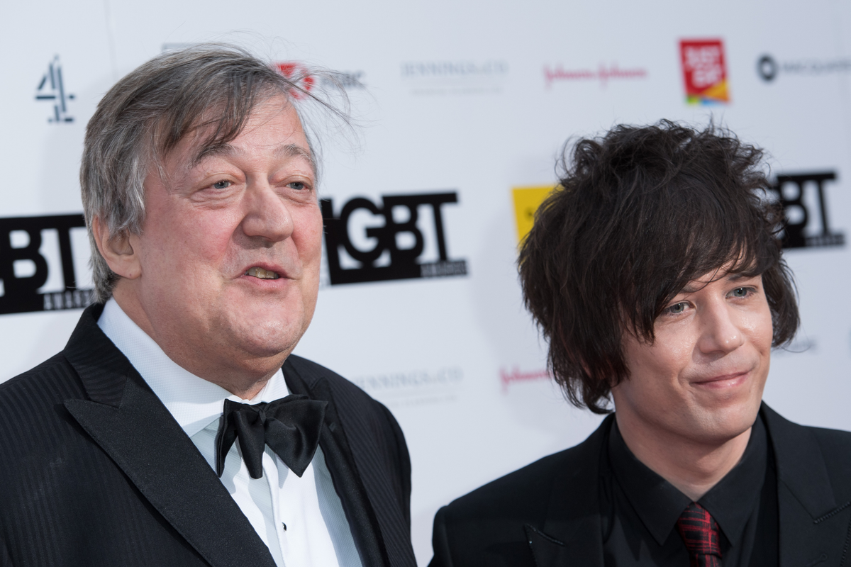 Stephen Fry sends defiant message to critics of age-gap marriage in The Assembly interview
