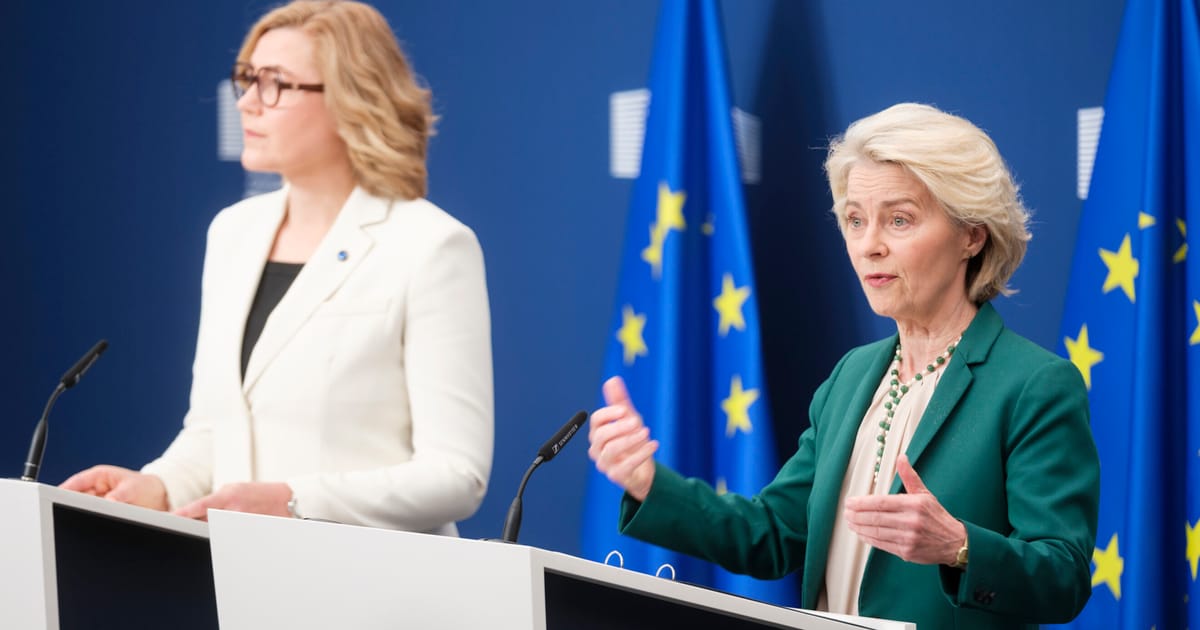 Von der Leyen says EU age checking app is ready – POLITICO