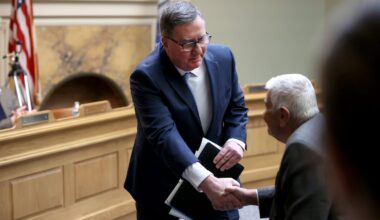 Former state representative David Nangle spoke last year at a State House forum on gambling issues.