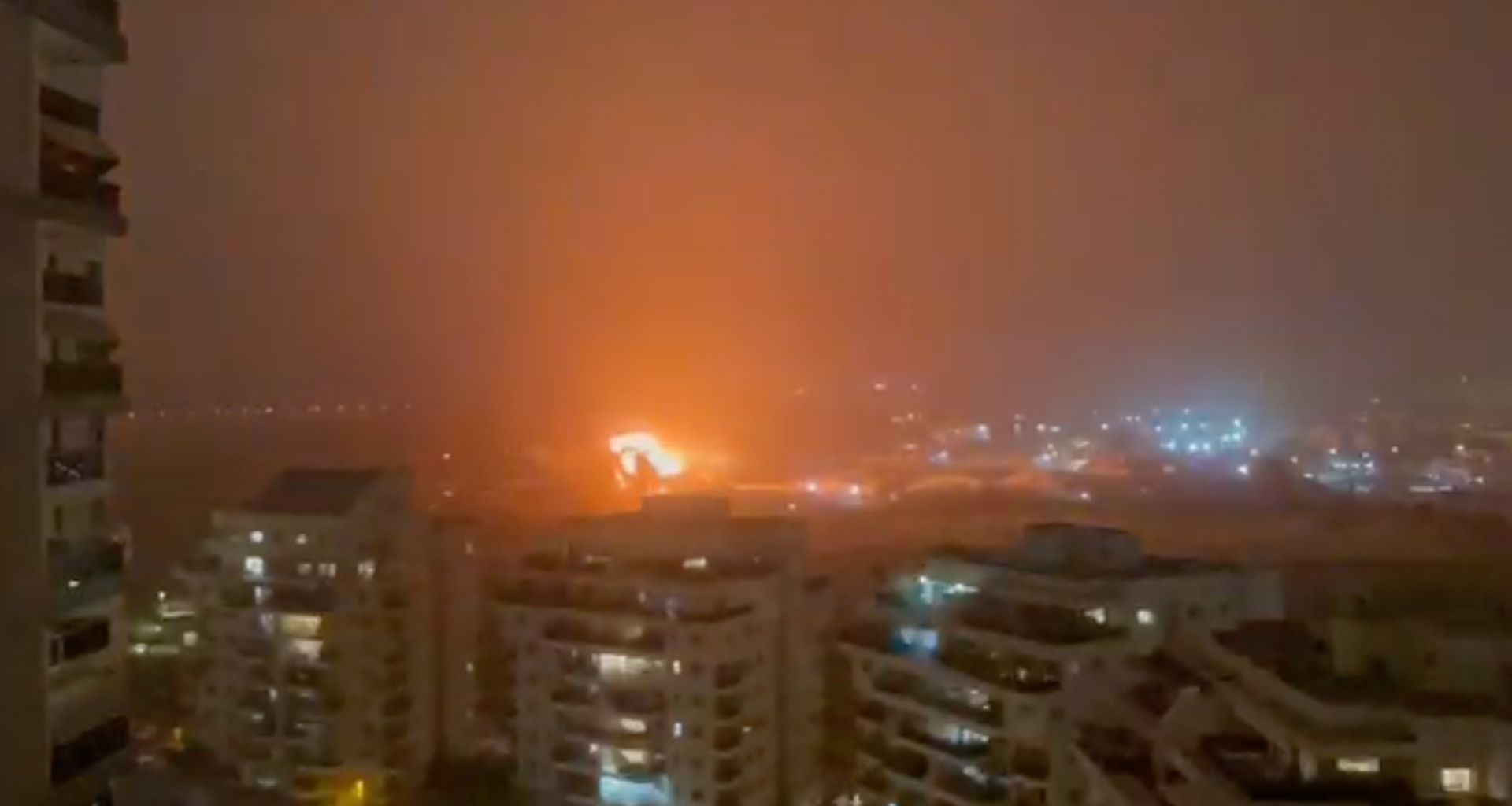 Videos capture projectile falling in central Israel after Iran strike | US-Israel war on Iran