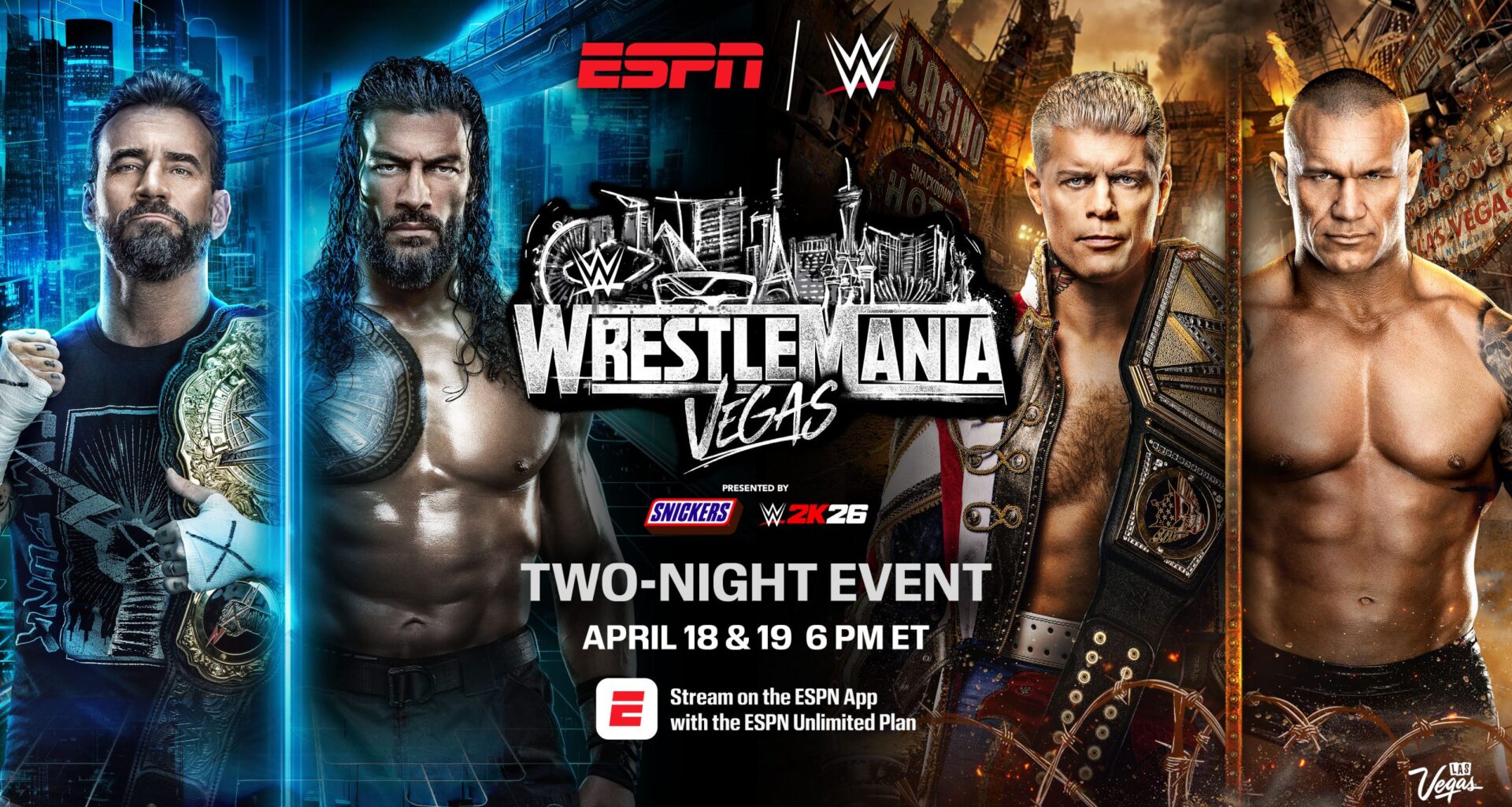 How ESPN Is Bringing WrestleMania 42 to Life Across Sports, Entertainment, and Culture