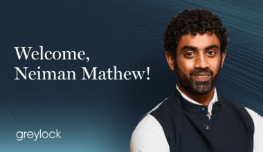 Welcome, Neiman Mathew! | Greylock