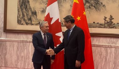 Canada, China sign pledge in Beijing to deepen financial-sector ties