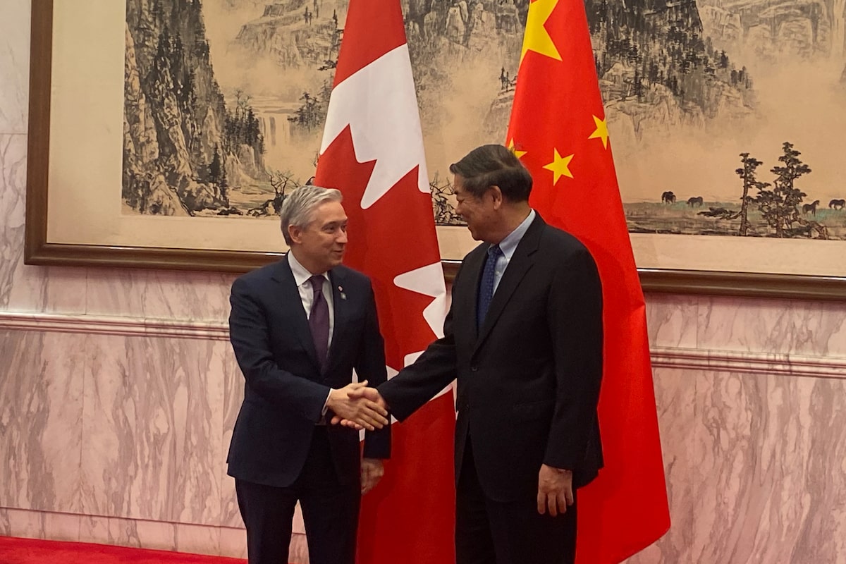 Canada, China sign pledge in Beijing to deepen financial-sector ties