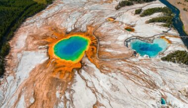 Yellowstone’s magma source may be close to the surface