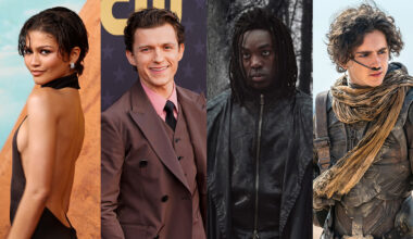 Zendaya, Tom Holland and Paapa Essiedu as Snape in Harry Potter and Timothee Chalamet in Dune II