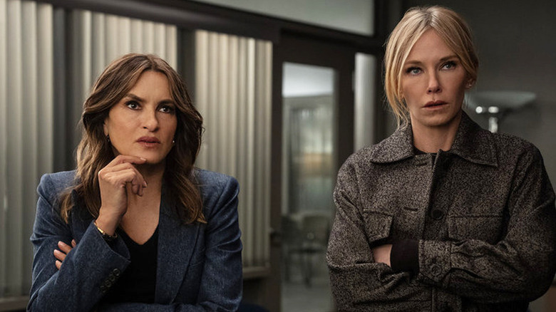 Olivia Benson and Amanda Rollins in Law & Order: SVU