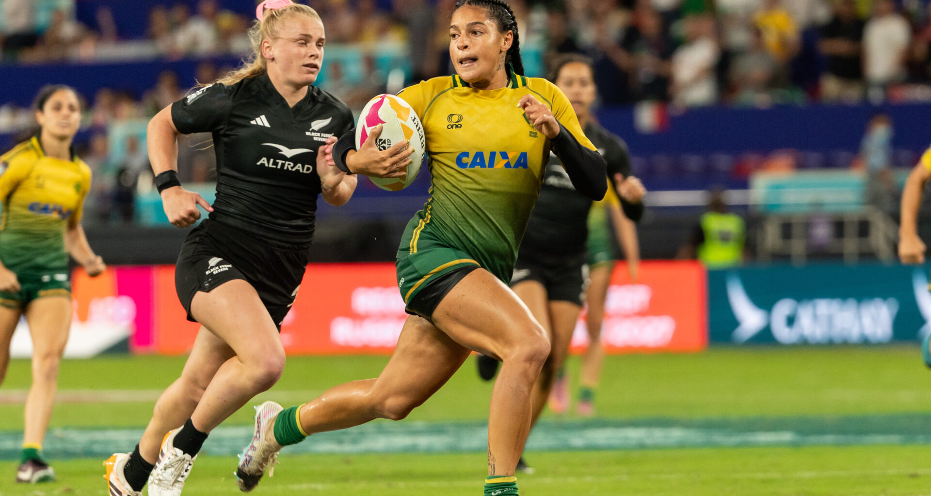 Jorja Miller on fire as Black Ferns Sevens show their title pedigree