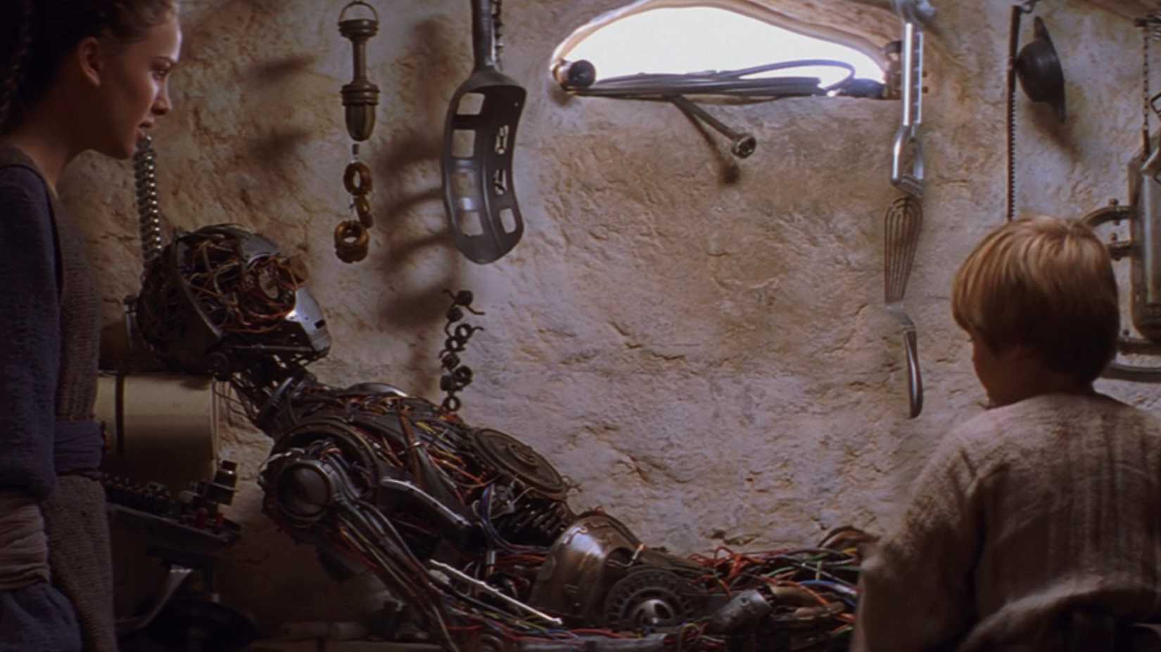 Anakin and Padme With C-3PO