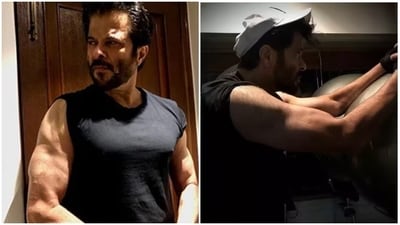 Anil Kapoor, at 69, maintains his physique with consistent workout.