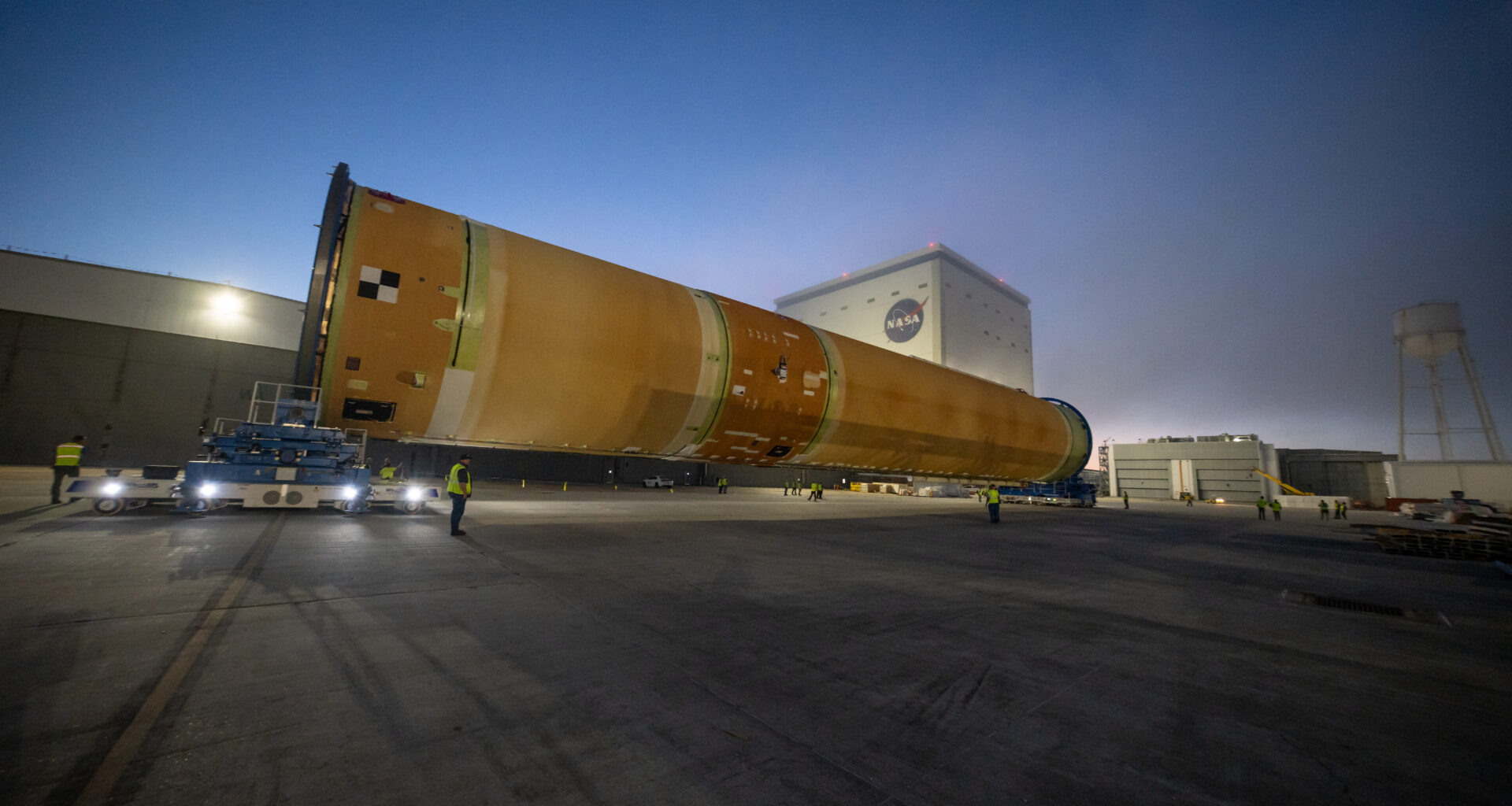 NASA Invites Media to Rollout Event for Artemis III Moon Rocket Stage