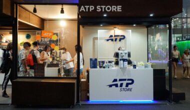 The ATP Store at the 2026 Mutua Madrid Open.