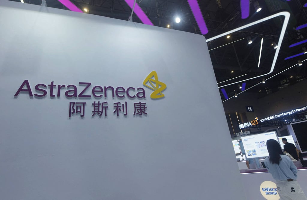 AstraZeneca’s China sales grew 4 per cent year on year to about US$6.4 billion in 2025. Photo: AFP