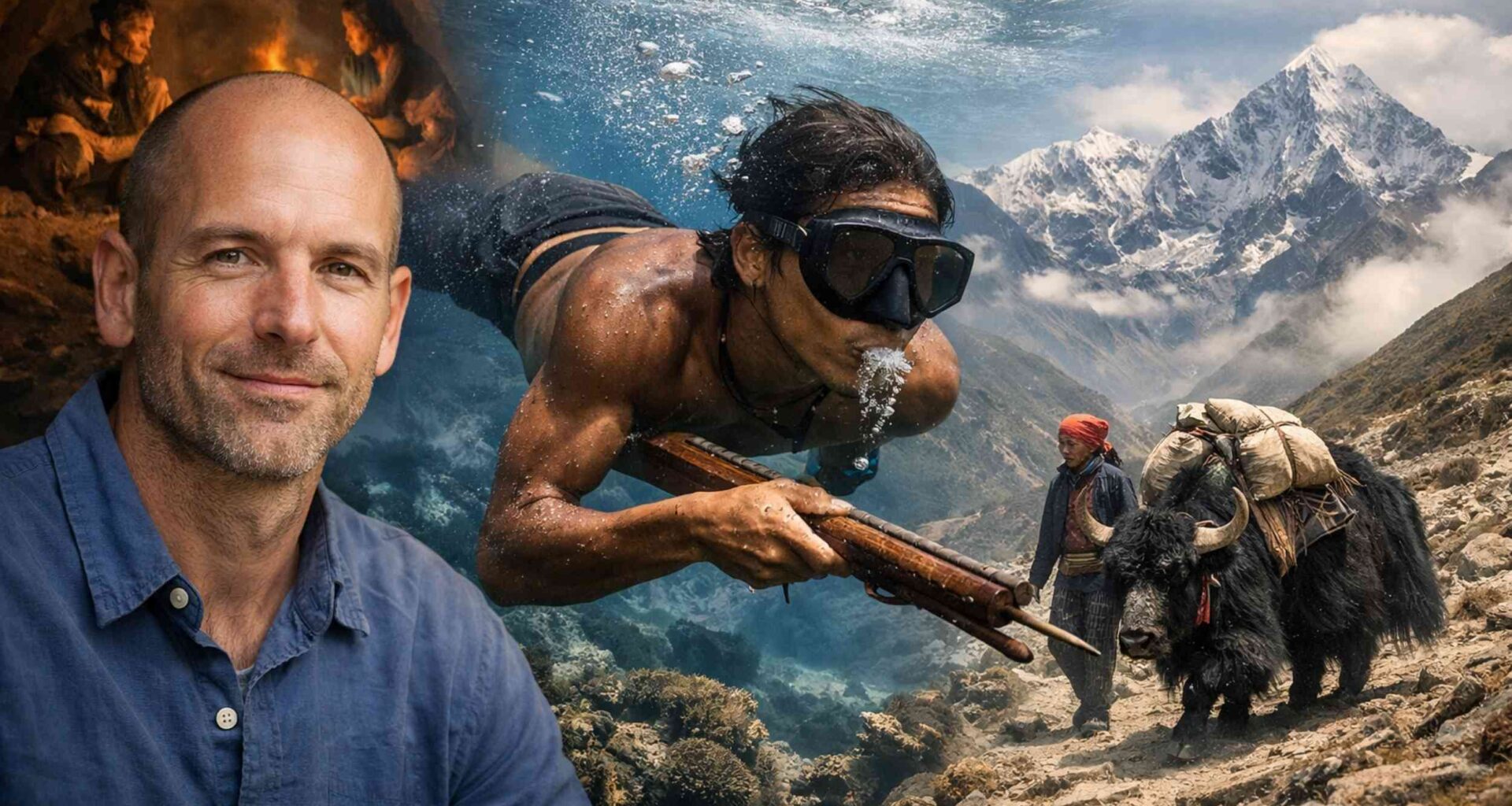 Divers who spend hours underwater show striking body changes