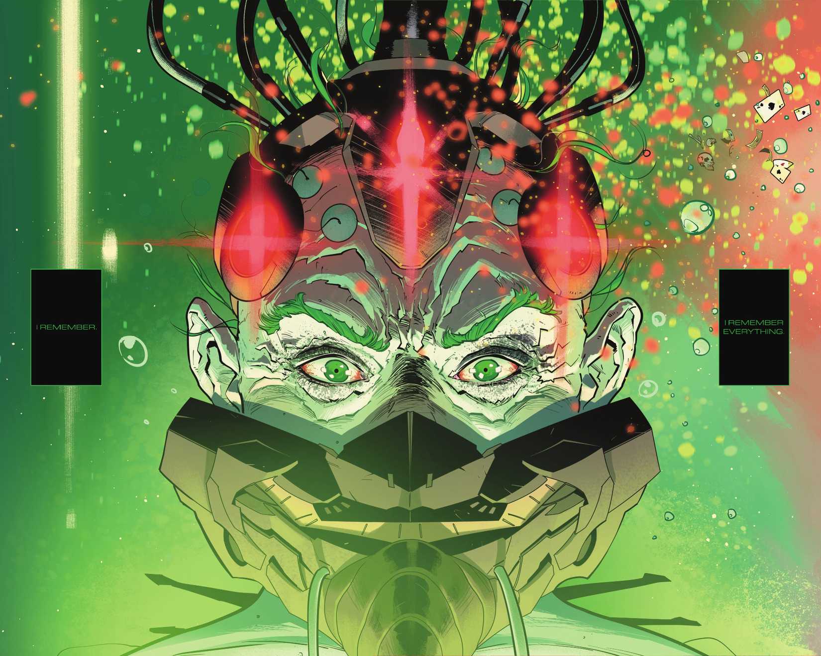 Batman #7 Joker Gatefold Closed