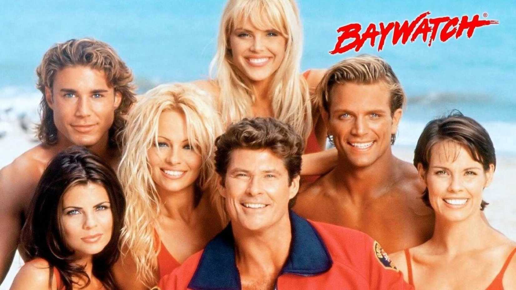 The cast of the original Baywatch.