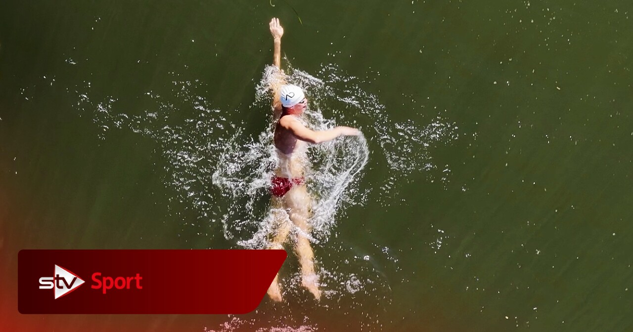Scot sets new record with swim in crocodile-infested waters 