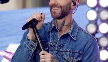 Adam Levine No Beard, Shaved His Face for Behati Prinsloo Date