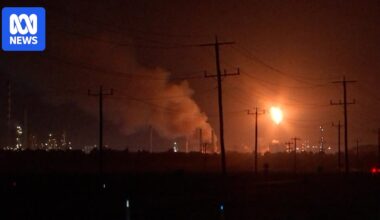 Federal politics live: Bowen says oil refinery fire will impact petrol production 'for some time'