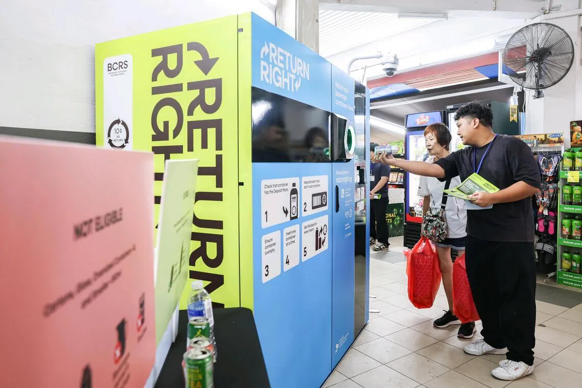 Singapore's beverage container return scheme begins