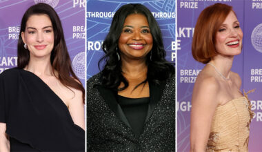 Anne Hathaway, Octavia Spencer & More: Breakthrough Prize Photos