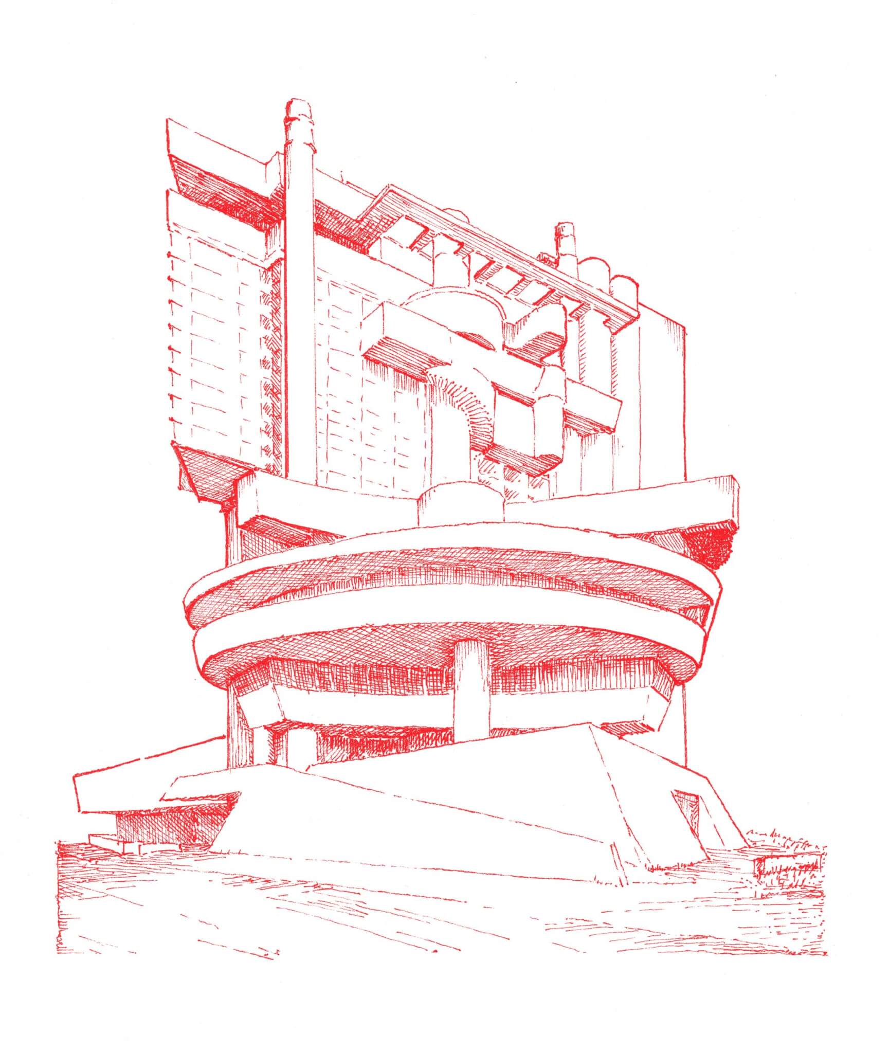 illustration of casa del portuale