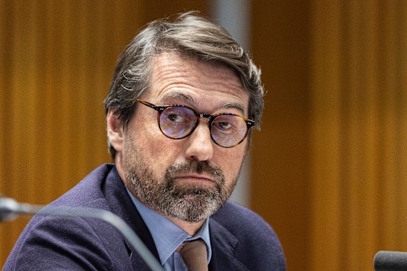 Virgin’s corporate affairs chief Christian Bennett pictured in 2023.