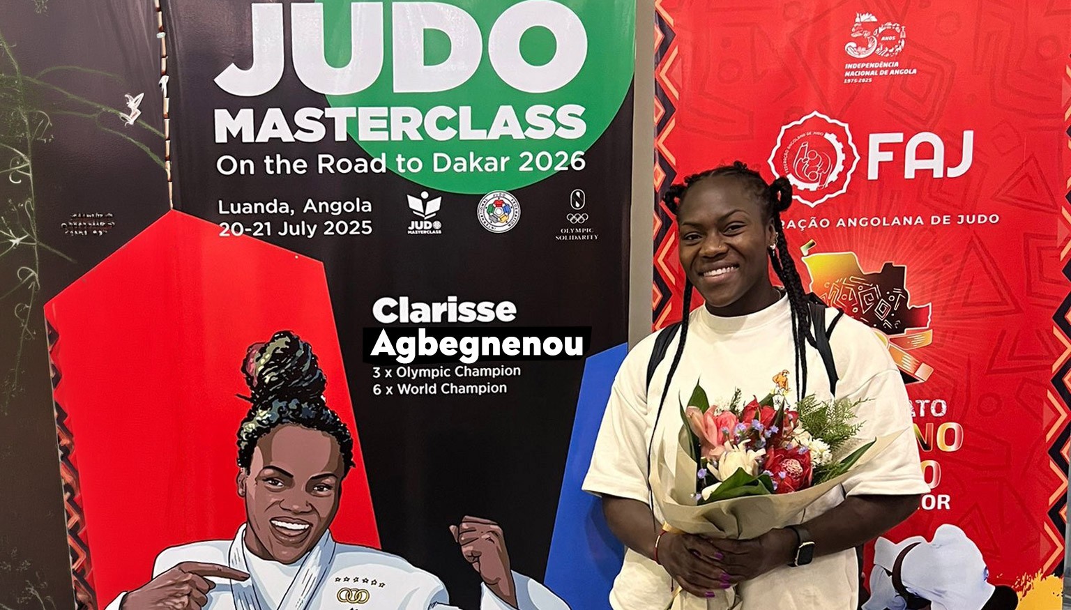 Clarisse Agbegnenou to Guide Youth in Dakar / IJF.org