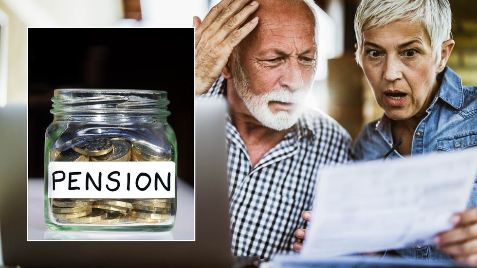 Couple and pension pot