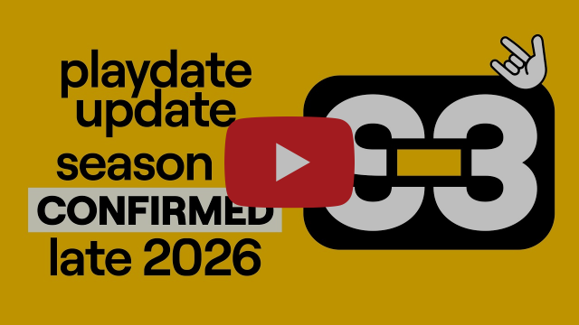 "PANIC CELEBRATES PLAYDATE’S ANNIVERSARY BY ANNOUNCING PLAYDATE SEASON THREE, COMING LATE 2026"