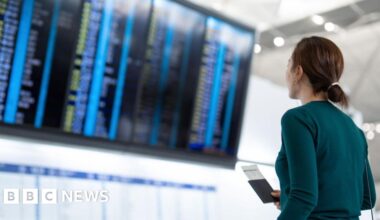 Middle East war has pushed up air fares 24%, research shows - BBC