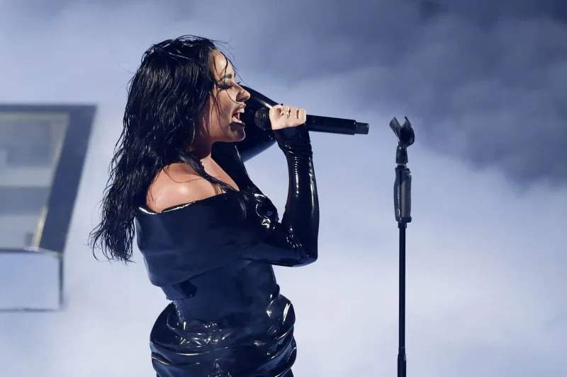 Demi Lovato performs during the MTV Video Music Awards in 2023. File Photo by John Angelillo/UPI