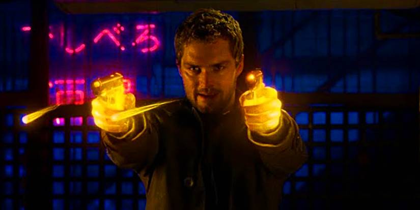 Danny Rand shooting chi guns at the end of Iron Fist season 2