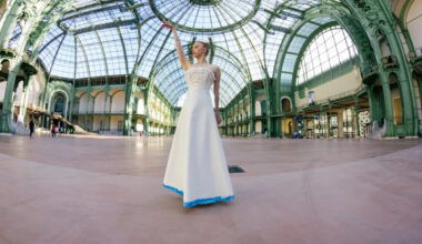 Eugène Riconneaus Debuts Dress Made From Scalable Seaweed Fiber