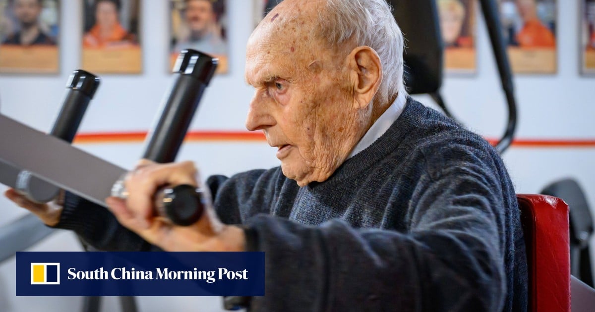 You’re never too old to work out, says 100-year-old, who hits the gym twice a week
