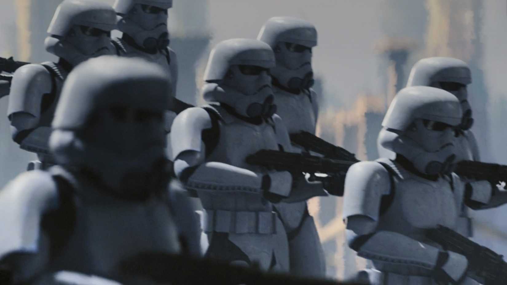 Early Armor Stormtroopers in Shadow Lord Episode 5-6
